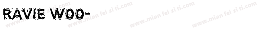 Ravie W00字体转换
